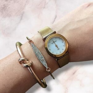 Skagen rose gold watch